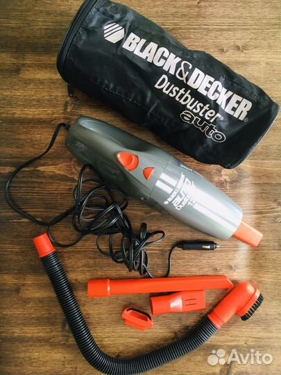 Автомобильный пылесос black decker