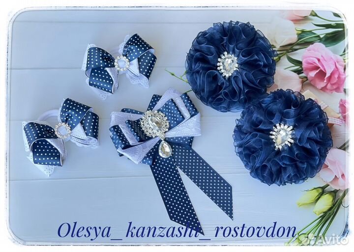 Бантики, заколки, резинки, повязки