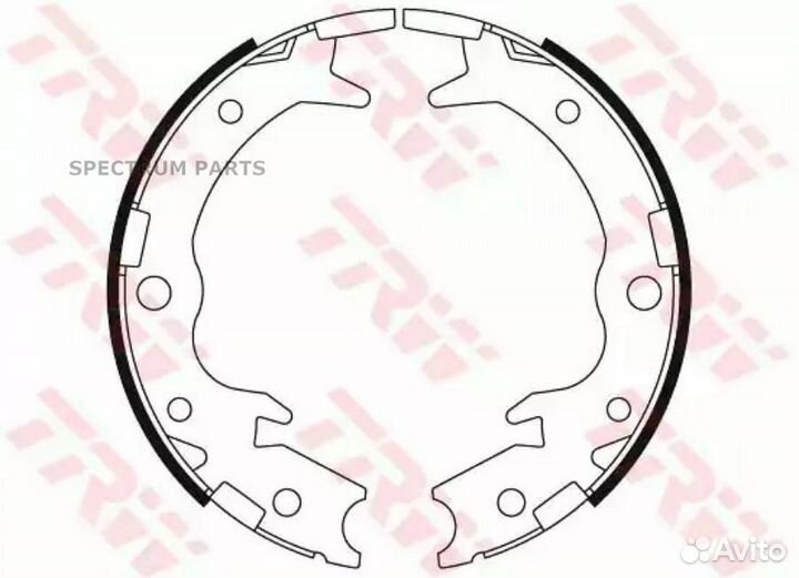 AH5.колодки 43053-S47-E50 43053-S47-E51 43053-SED