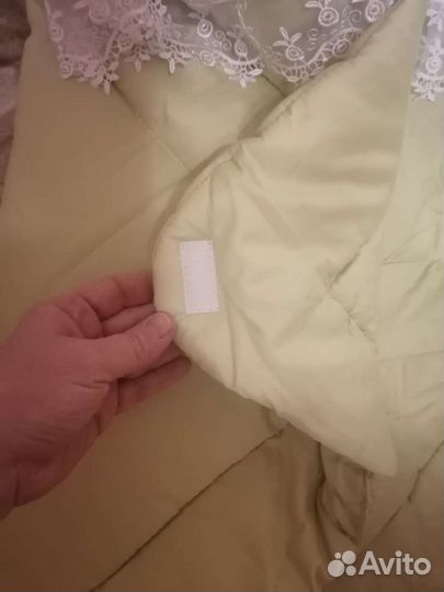 Конверт одеяло на выписку зима