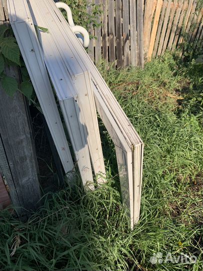 Пластиковые окна и двери бу