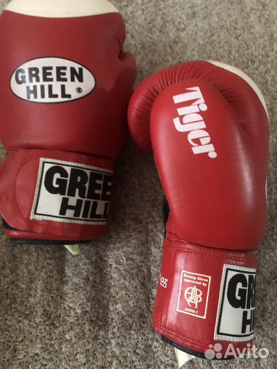 Новые боксерские перчатки green hill