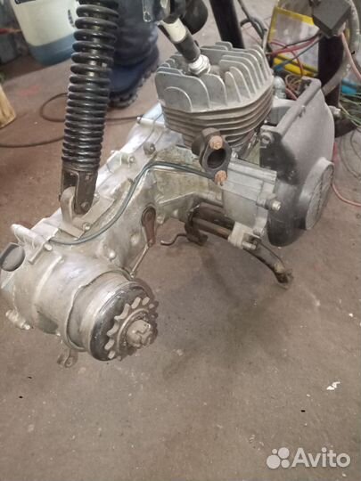 Двигатель для скутера 50 кубов D1E41QMB