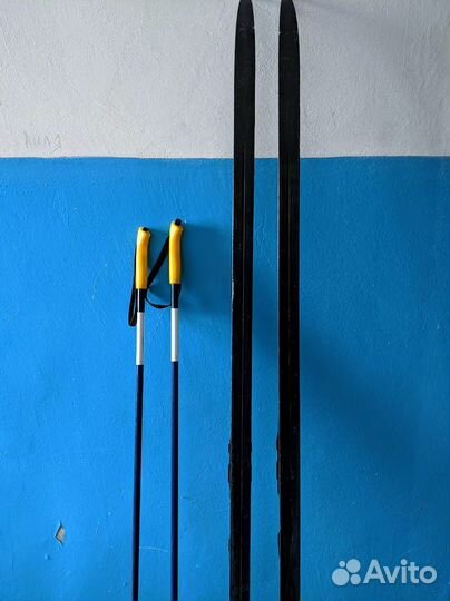 Лыжи Karhu Feran XC 180 + NNN + палки Spine 130