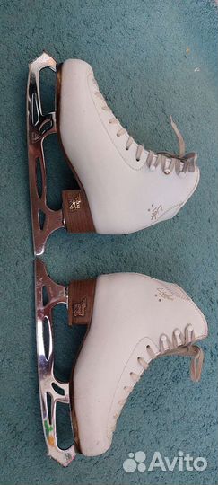 Коньки risport electra light белые р-р 21,5