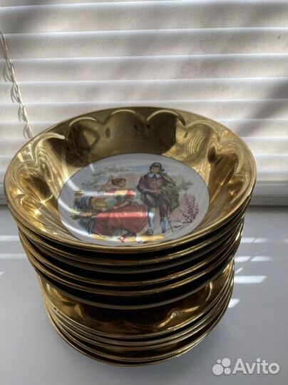 Тарелки фарфор СССР