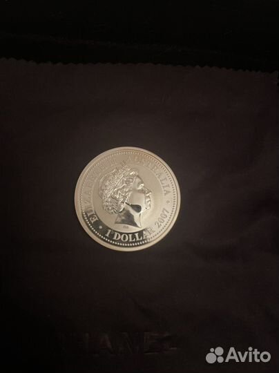 Австралия 1 доллар 2007 год тигра 2010 UNC