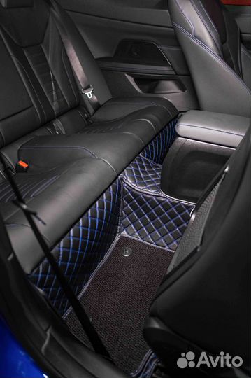 3Д коврики из экокожи BMW 4 coupe 2021