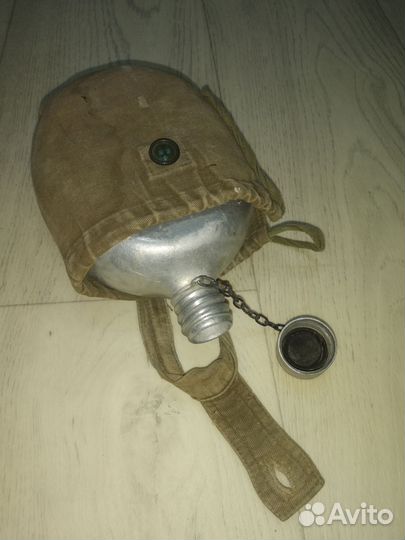 Котелок армейский с фляжкой