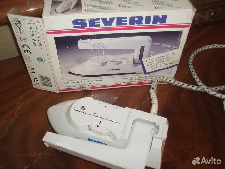 Утюг дорожный мини с парогенератором