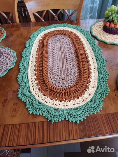 Сервировочный комплект ручной работы