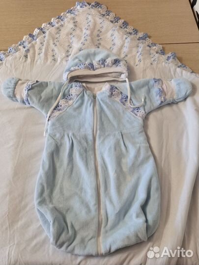 Конверт одеяло на выписку