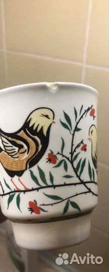 Чашка с блюдцем кофейная лфз СССР