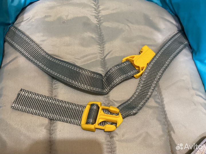 Детские санки с колесами с накидкой