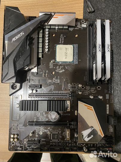 Комплект Материнская плата, проц и память 32