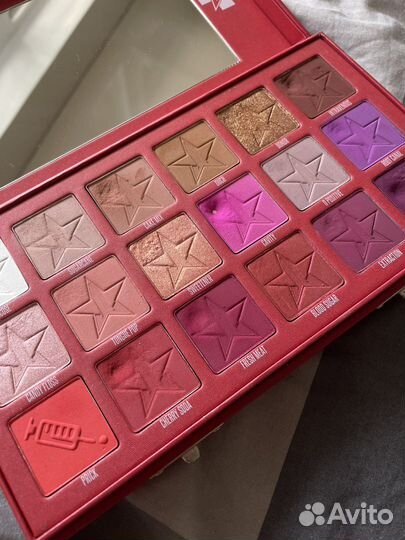 Палетка теней jeffree star