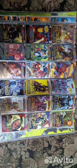 Карточки человек паук герои и злодеи