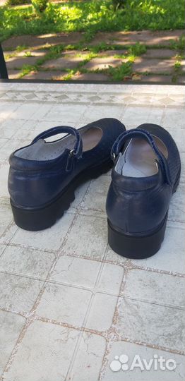 Туфли elegami(школьные) девочка36разм+37 р.кожа