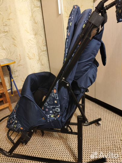 Детские санки с колесами