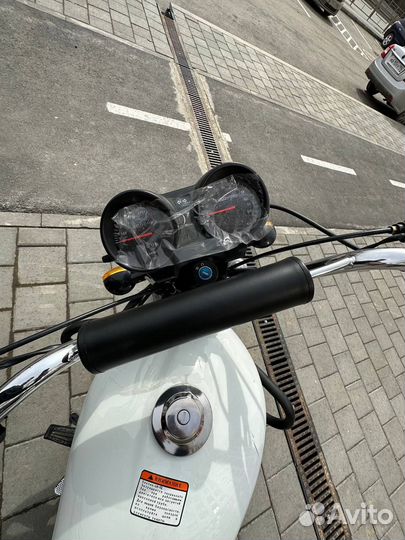 Мопед vortex white wildcat