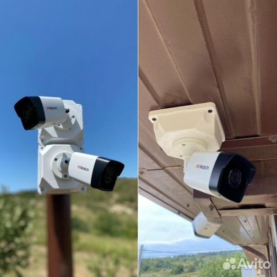 Установка камер видеонаблюдения