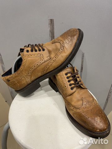 Кожанные Ботинки base london размер 44