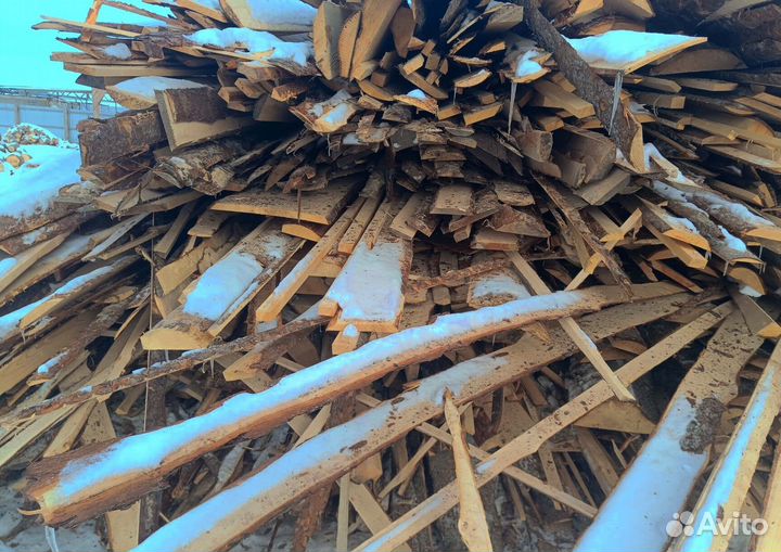 Горбыль на дрова от 4м3