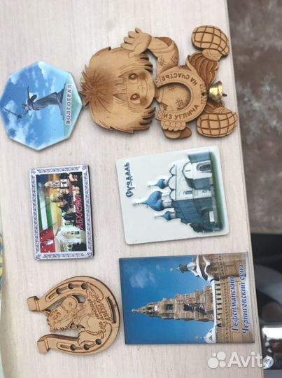 Магниты на холодильник из разных стран