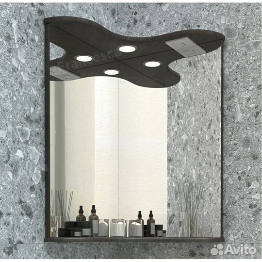 Зеркало Francesca Империя 65 угловое венге