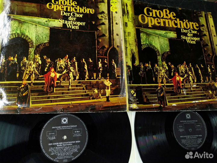 Лучшие хоры из опер винил Венская Опера