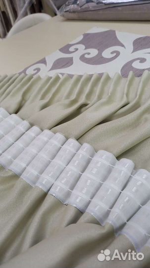 Пошив штор, навеска, отпаривание, оформление окна