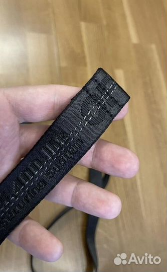 Ремень off white черный