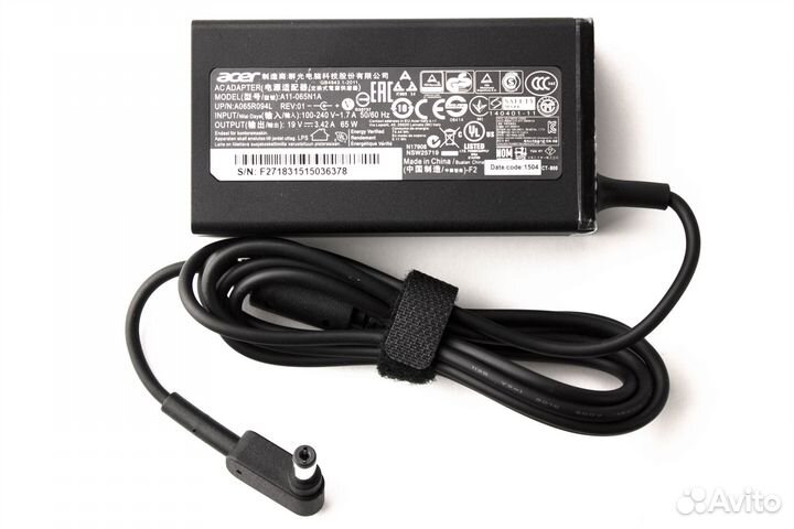 Блок питания для ноутбука Acer 19V 3.42A (5.5x1.7