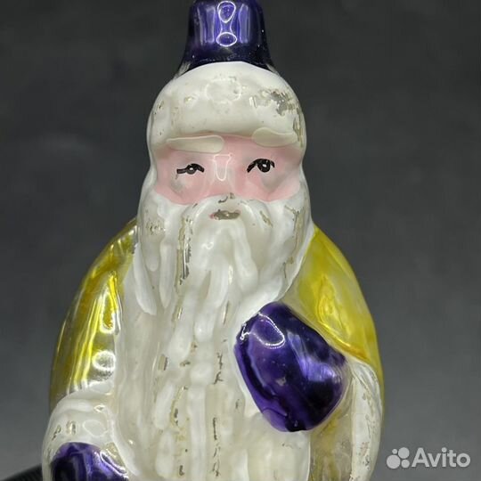 Елочная Игрушка Дед Мороз СССР Стекло Каталог