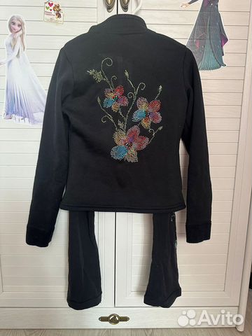 Костюм для фигурного катания 110 116 утепленный