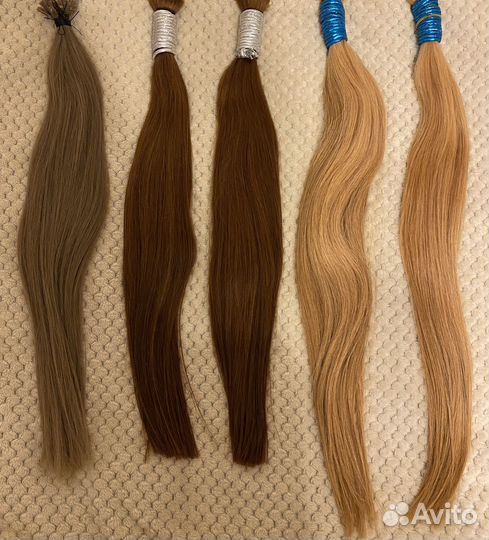 Волосы для наращивания 60 см/50 см