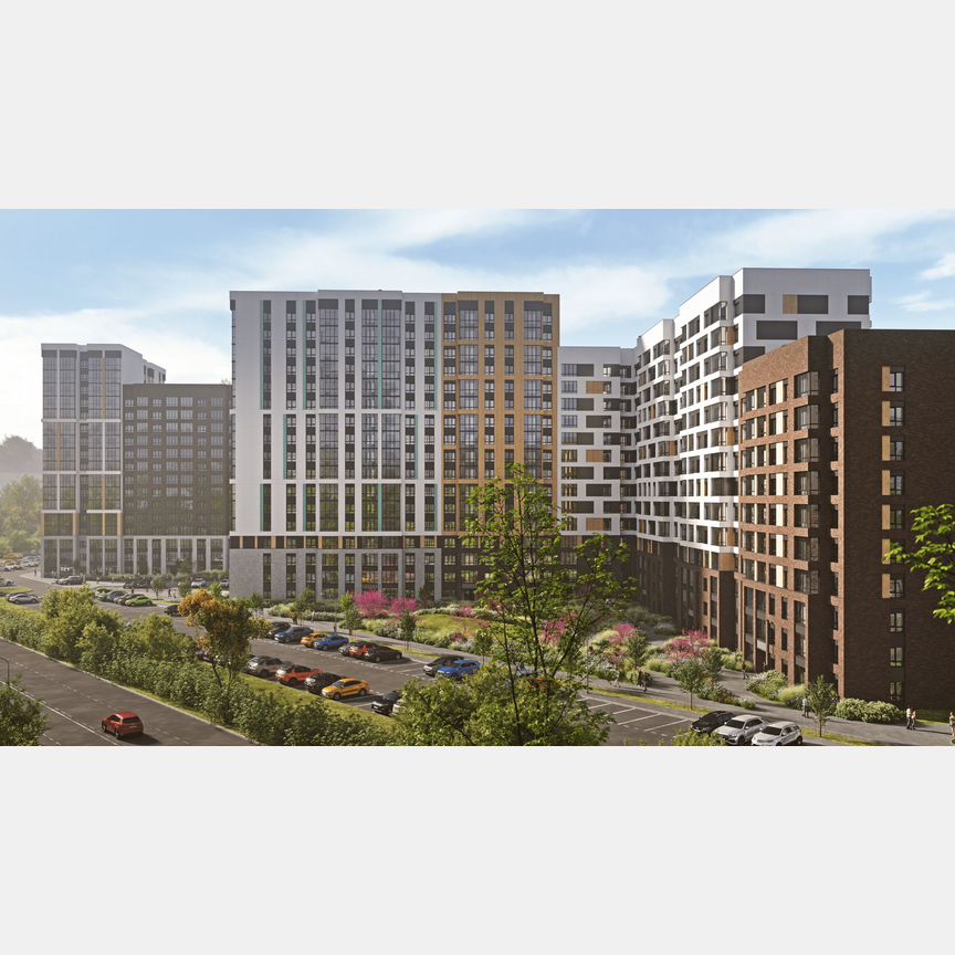 2-к. квартира, 70,6 м², 1/17 эт.