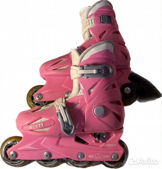 Ролики, 25-29р. Розовые