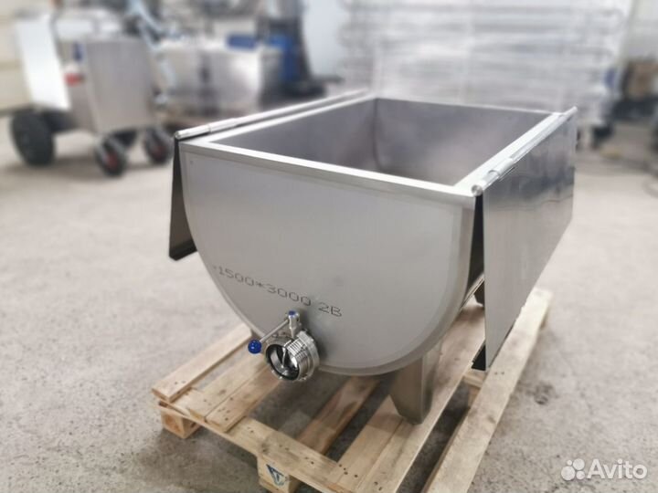 Ванна изготовления творога,творожная ванна 300л