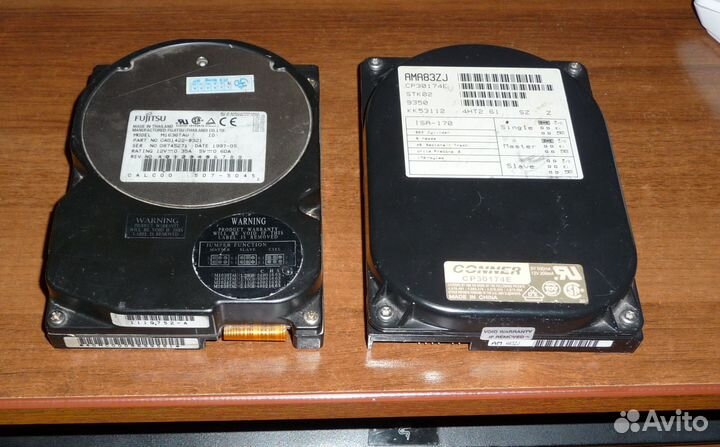 Жесткий диск винтажный Fujitsu, Conner