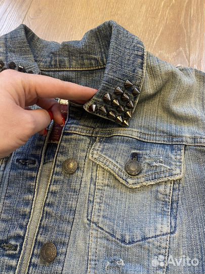 Джинсовая куртка 152см, сумки