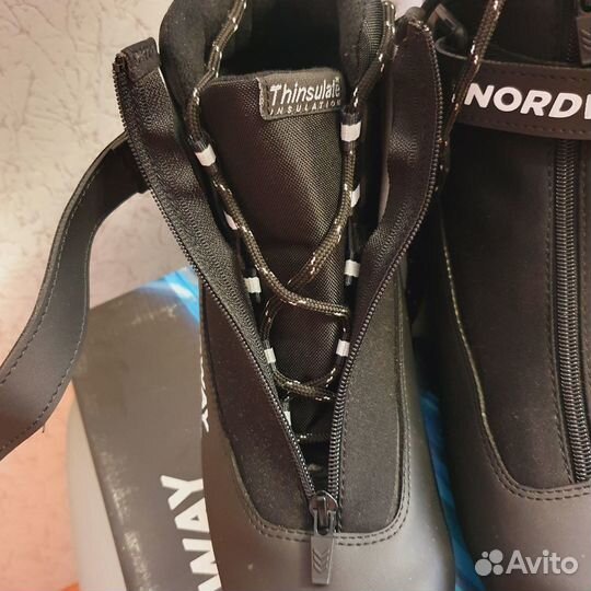 Продам мужские лыжные ботинки nordway для беговых