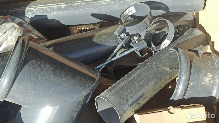 Остатки водосточной системы