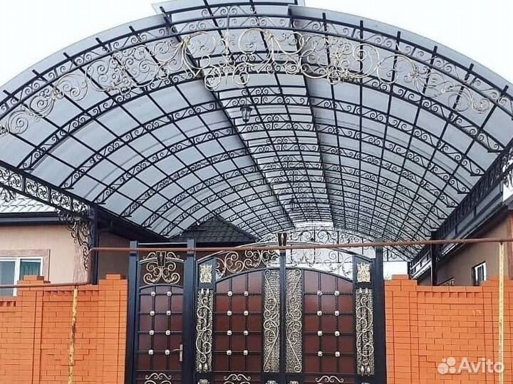 Навесы из поликарбонат