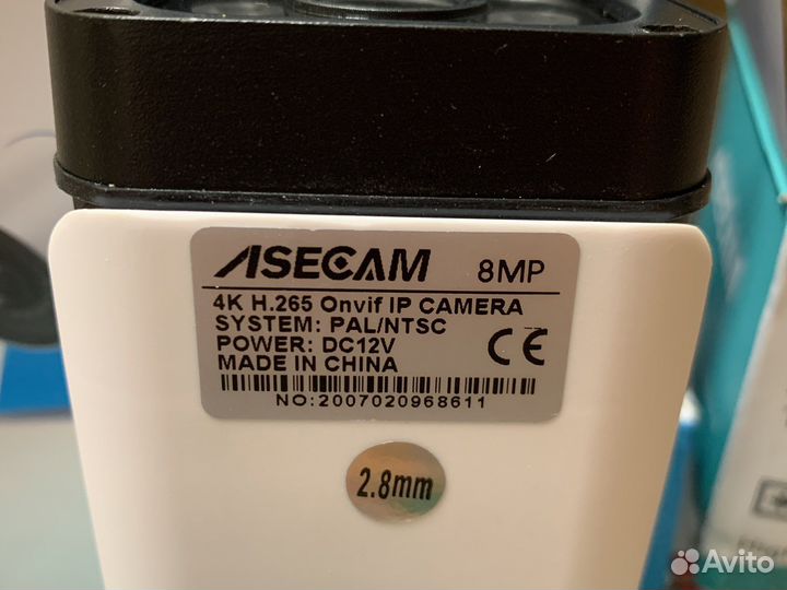 Новая камера видеонаблюдения ip asecam 8mp