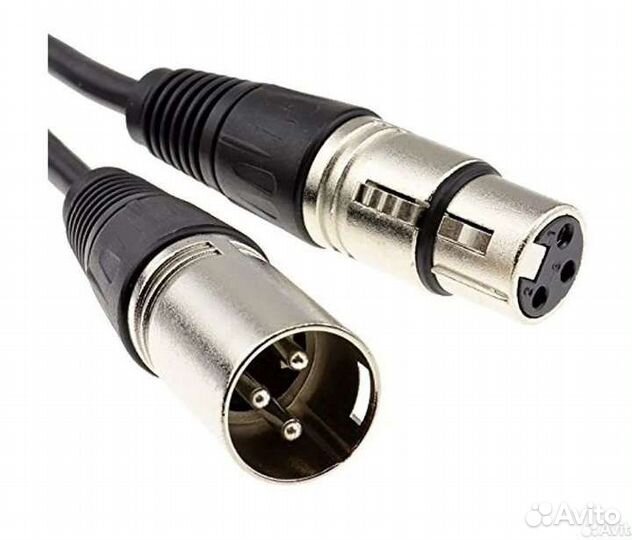 Xlr удлинитель premium 3 м 2 шт лот