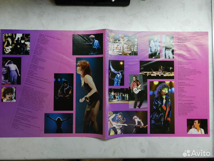 Pat Benatar - Live from earth LP 1983