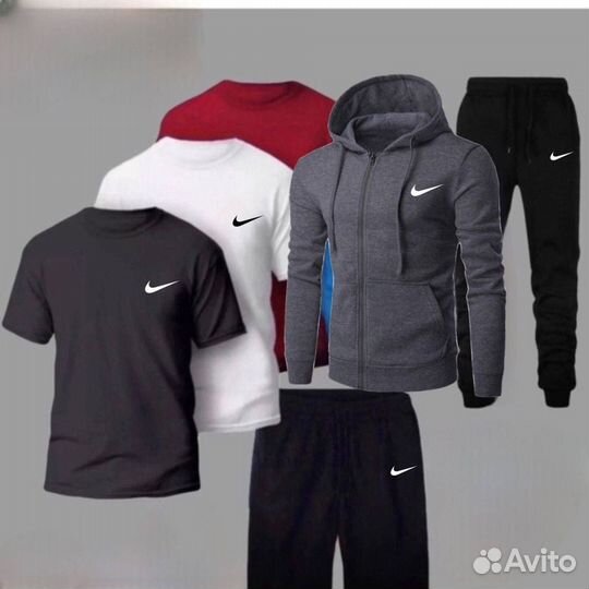 Мужской спортивный костюм 6в1 Nike