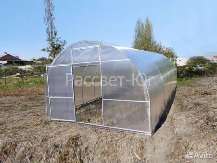 Теплица 3х6 (поликарбонат в комплекте)