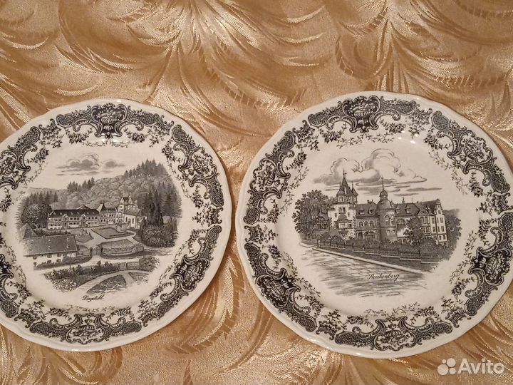 Коллекционные фарфоровые тарелки Villeroy & Boch